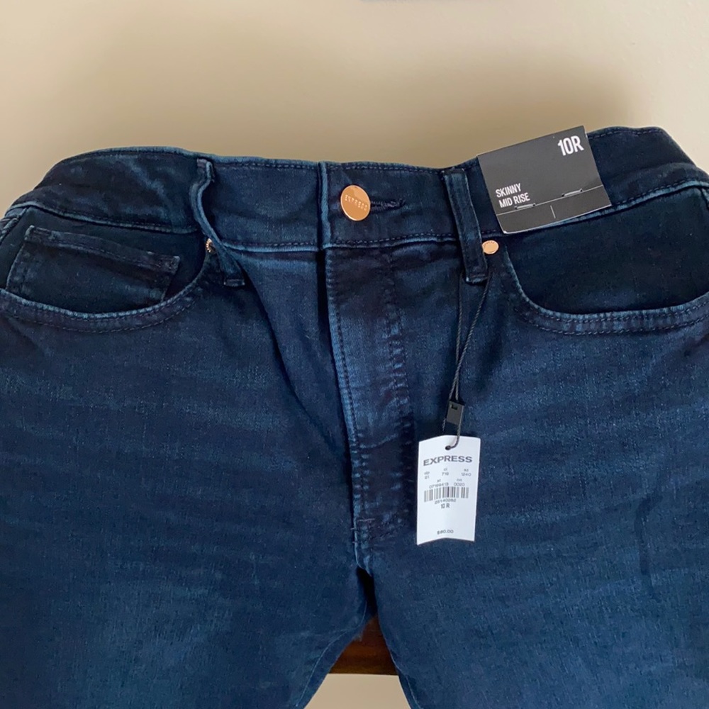 Express Jeans, Skinny Mid Rise